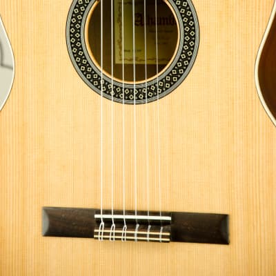 Alhambra 6 String Classical Guitar, Right, Solid Red Cedar image 6