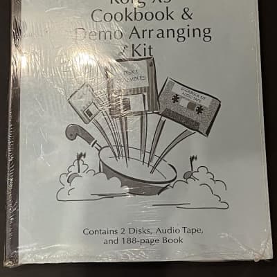Korg X3 Cookbook & Demo Arranging Kit Instruction Book