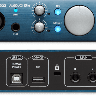 PreSonus Audiobox iOne 2x2 Audio Interface for MAC and PC (Promotion until August 31) image 1