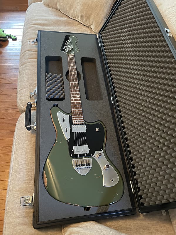 Valiant Jupiter 2022 Relic Olive Drab Reverb