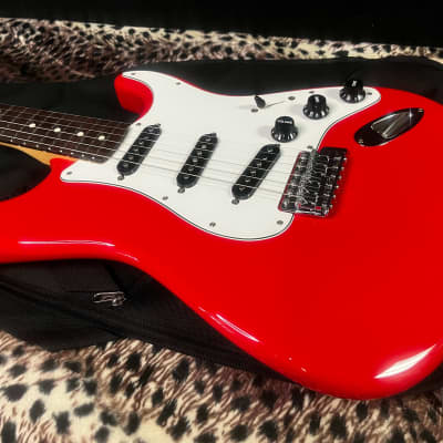 OPEN BOX ! 2023 Fender MIJ Limited International Color Stratocaster Morocco Red- Authorized Dealer - SAVE BIG - Serial #23000339 image 3