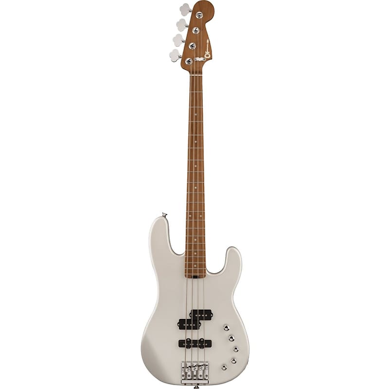 Charvel Pro-Mod San Dimas® Bass PJ IV 2023 - Platinum Pearl image 1