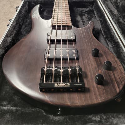 Gibson EB Bass T 5-String 2018 - Transparent Black image 1