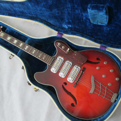 Harmony H76 electric guitar - USA made - mid sixties - superb image 1