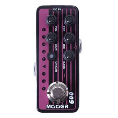 Mooer Micro PreAmp Series 009 Blacknight based on Engl® Blackmore image 1