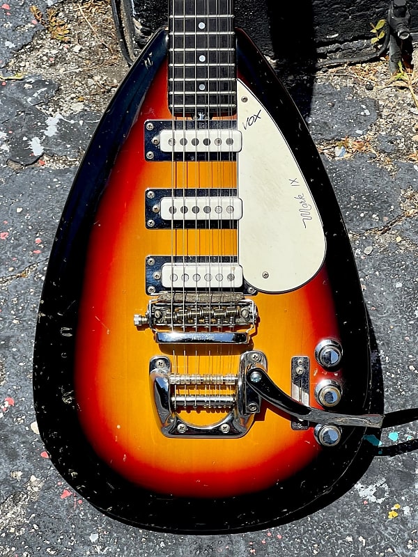 Vox Mark IX 9-String Guitar 1968 a groovy very user friendly rare factory 9-String guitar ! image 1