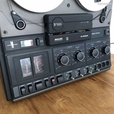Vintage 1977 Philips N4504 Reel to reel tape player/recorder,great item image 2