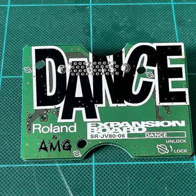 Roland SR-JV80-06 Dance Expansion Board 1990s - Green