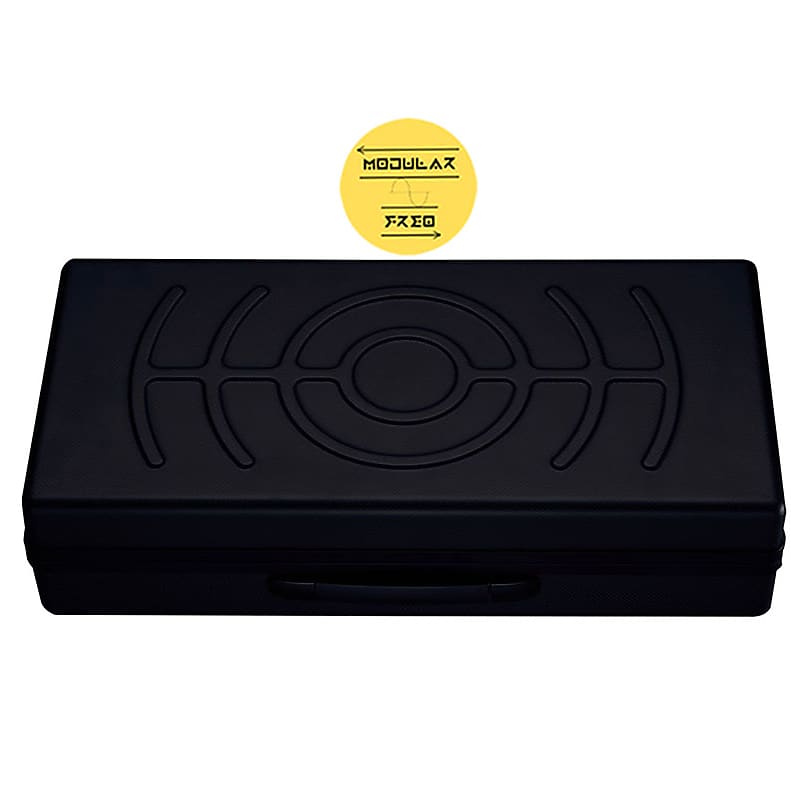 Erica Synths 2x104HP Carbon Fiber Travel Case with Lid Reverb