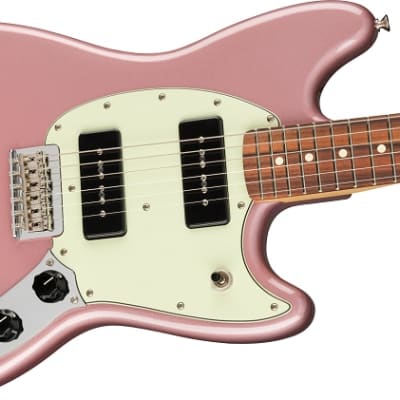 Fender Player Mustang 90 Electric Guitar Pau Ferro FB, Burgundy Mist Metallic image 3