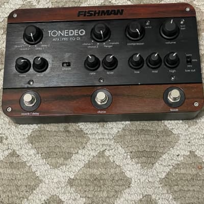 Fishman ToneDeq AFX Preamp EQ and DI with Dual Effects | Reverb