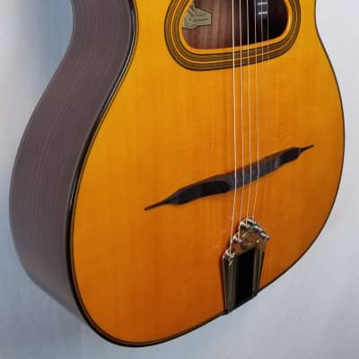 Gitane D-500 D Hole MacCaferri-Style Professional Gypsy Jazz Guitar, Solid Sitka Spruce Top, W/Protour Gig Bag 2023 image 8