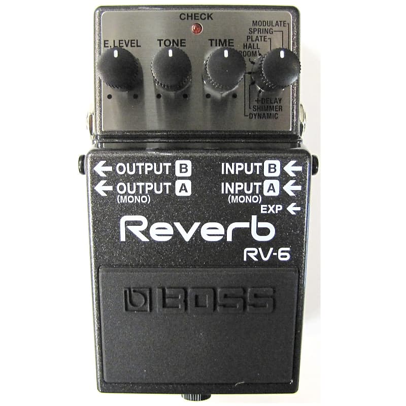 Used Boss RV-6 Digital Reverb Guitar Effects Pedal! | Reverb