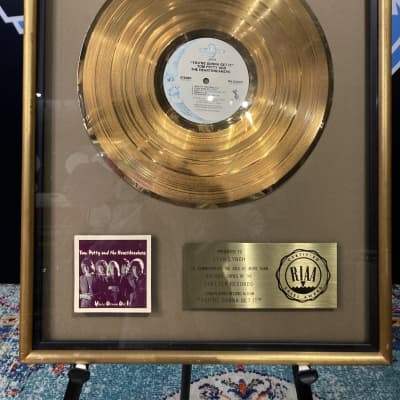 Stan Lynch Tom Petty and The Heartbreakers, RIAA, "You're Gonna Get It", Gold Record (#35) image 2