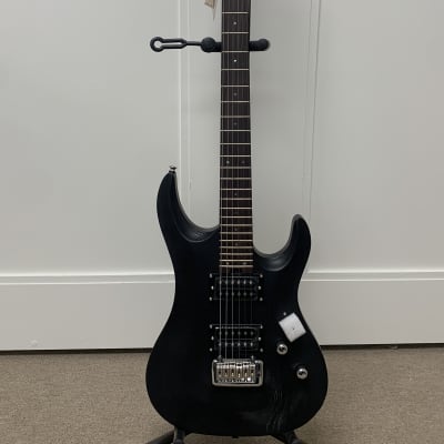 Aria Pro II Mac Deluxe Electric Guitar - Black - Floor Model w/FREE GUITAR PEDAL for sale