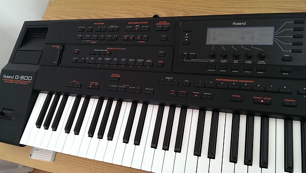 Roland G 800 64 Voice Arranger Workstation Synthesizer Keyboard LOOK