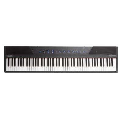 Alesis Concert 88-Key Digital Piano + Numark DJ Headphones + Keyboard Bag + Audio Cable image 4