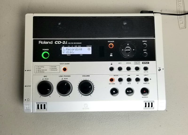 Roland CD-2i SD/CD Portable Recorder/CD Burner