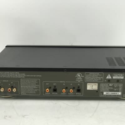 Denon PCM Audio Technology CDR-1000 CD Recorder image 9