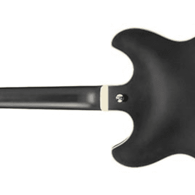 Ibanez AS73GBKF AS Artcore Series 6-String RH Semi-Hollowbody Electric Guitar - Black Flat image 5