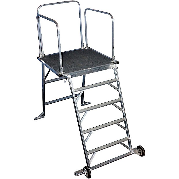 Bearcat 52" Drum Major Podium Regular Aluminum Reverb