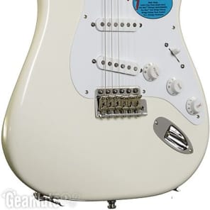 Fender Jimmie Vaughan Tex-Mex Stratocaster - Olympic White with Maple Fingerboard image 2