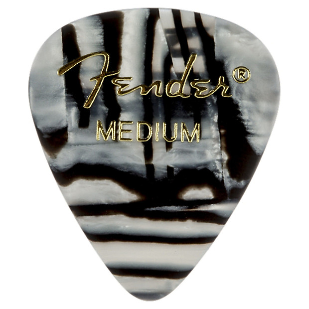 Fender 351 Shape Premium Picks, Medium, 12 Count image 1