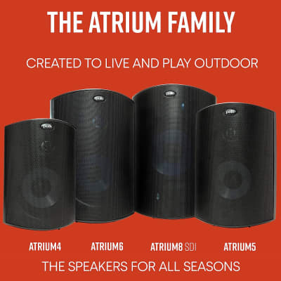 Polk Audio Atrium 8 SDI Speaker (Single, Black) image 7