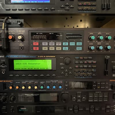 Roland JV-2080 64-Voice Synthesizer Module 1997 - 2000 - Black