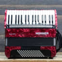 Hohner Bravo III 72 Three Voices 34-Key 72-Bass Chromatic Piano Accordion w/Bag