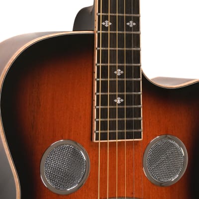Gold Tone PBR-CA Paul Beard Signature Series Roundneck Resonator Guitar w/Cutaway & Hardshell Case image 5