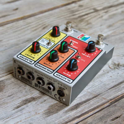 Mu-Tron Boostron 3 Boost Compressor Drive Pedal MU-FX | Reverb