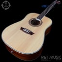 Washburn WD7S-O Harvest Series Acoustic Guitar in Natural Gloss