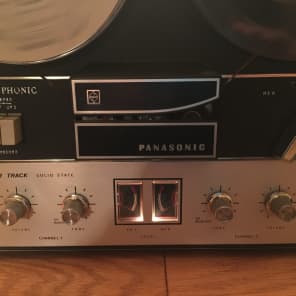 Vintage Panasonic Stereo Phonic Reel-To-Reel Tape Player RS-760S 4 Track Player/Recorder image 8