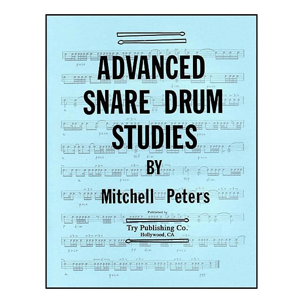 Advanced Snare Drum Studies by Mitchell Peters TRY1065 Reverb