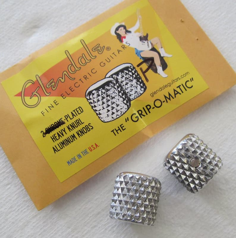 Glendale GripOMatic Heavy Knurl Polished Aluminum Reverb