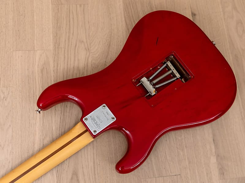 1986 Kramer American Series Pacer Deluxe Transparent Red w/ Floyd Rose,  100% Original | Reverb