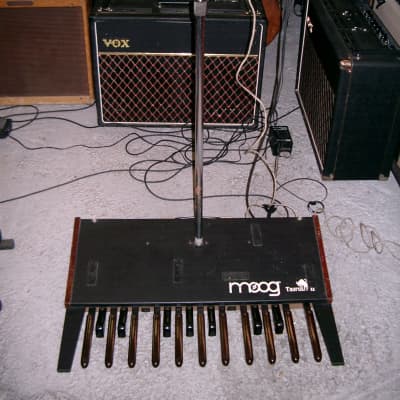 Moog Taurus II 1981 - 1983 Black Bass Pedal Synthesizer w/ Pedals & Tone Generator