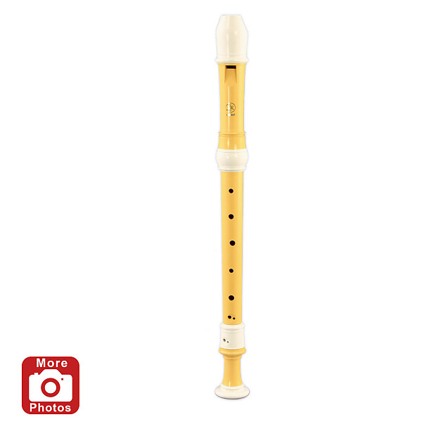 Yamaha YRA402B Alto Recorder; ECODEAR Reverb