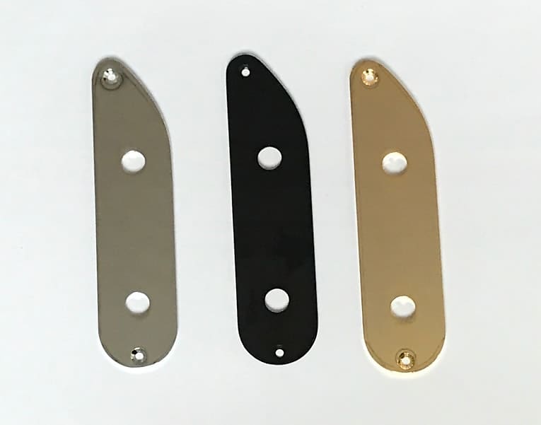 Chromeblackgold Control Plate For Custom Made 51 P Bass Reverb 4780