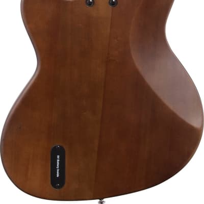 Ibanez TMB100 Talman Standard Series 4-String Bass Guitar, Walnut Flat image 3