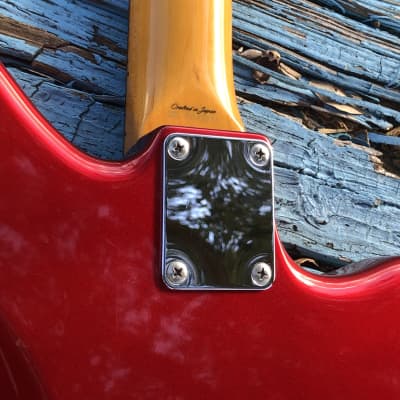 1999 Fender Left Handed JG-66 Jaguar Candy Apple Red Reissue MIJ image 9