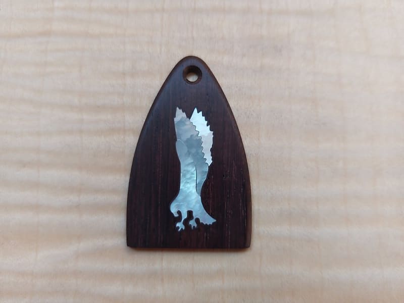 ワンピなど最旬ア！ Custom Rosewood Truss Rod Cover fits PRS US style guitars ギター