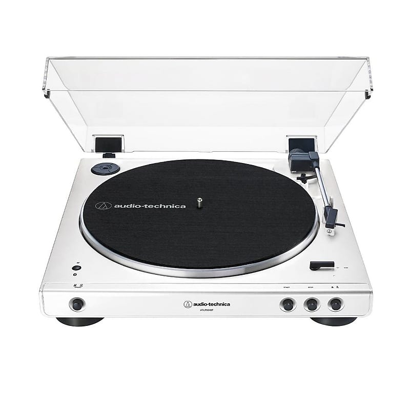 Audio-Technica: AT-LP60XBT-WW Automatic Bluetooth Turntable - White image 1