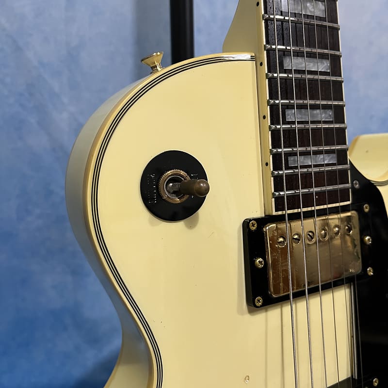 Greco EGC-550 1990 Vintage White Les Paul Custom Made in