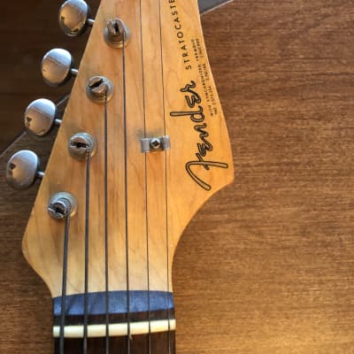 Fender Stratocaster 1962 Slab board - Sunburst image 7