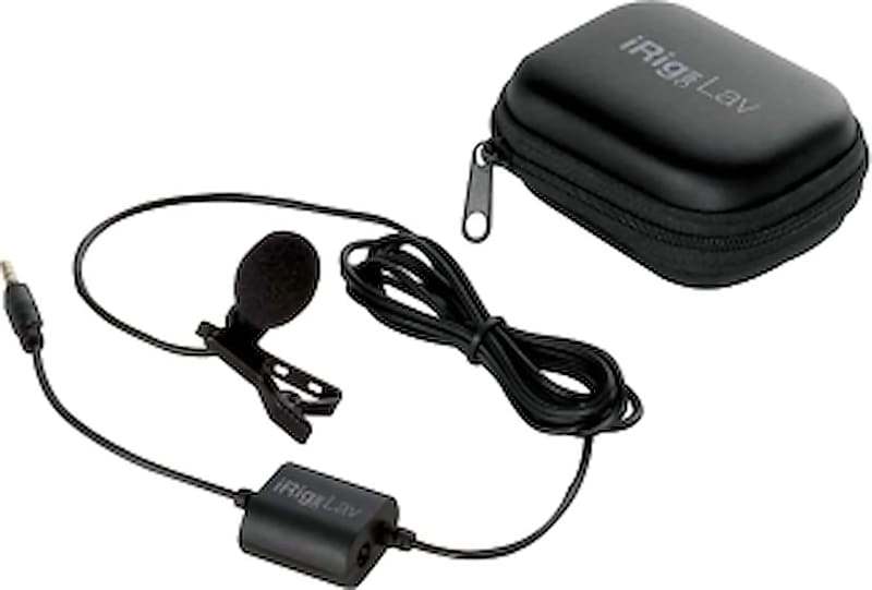 iRig Mic Lav - Lavalier Microphone for Smartphones and Tablets with Foam Pop Shield image 1