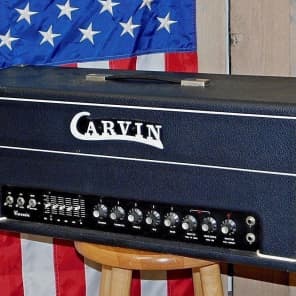 1980's Carvin X100B 100 Watt 2-Channel All Tube Amp Head! image 1
