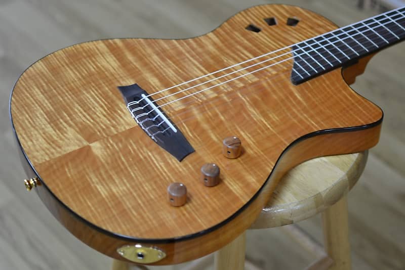 Cordoba Stage Natural Amber Electro Nylon Guitar & Case | Reverb