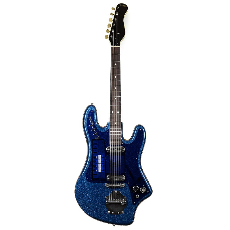 名機 CRUCIANELLI Crucianelli 1960's Guitar, Blue Sparkle | Reverb